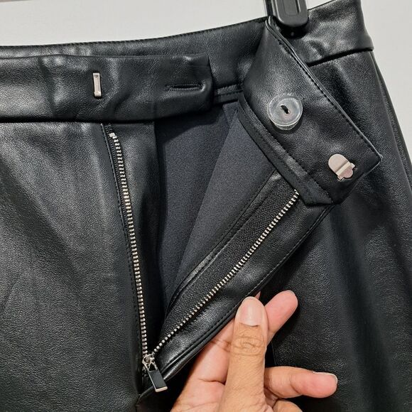 Faux Leather, High Waisted, NWOT Pants - Picture 7 of 13